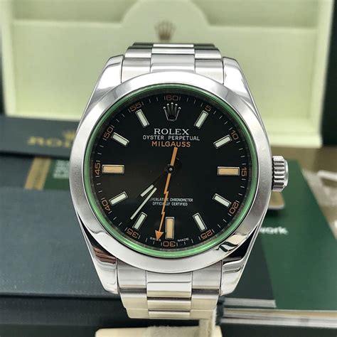 rolex milgauss green price|rolex milgauss oyster perpetual price.